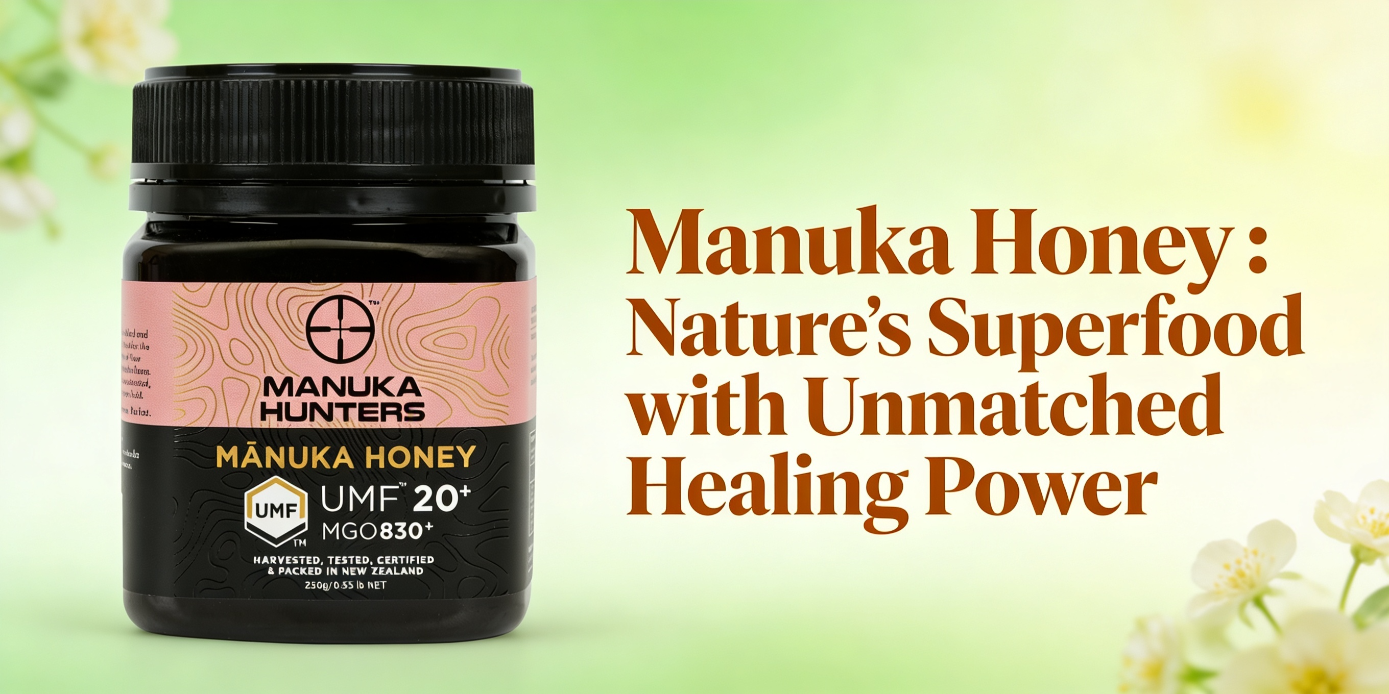 Manuka Honey : Nature’s Superfood with Unmatched Healing Power