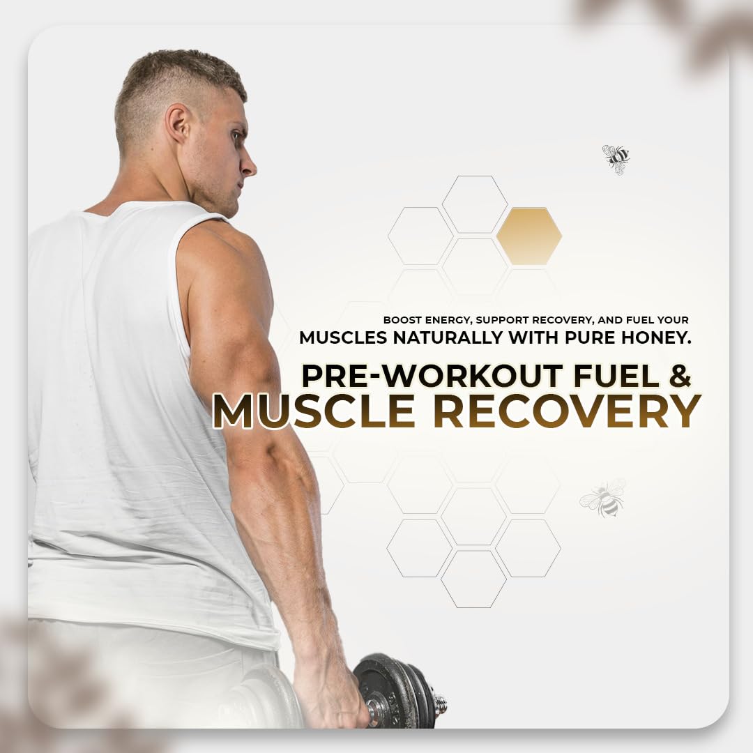 Biju Thadathil Farm Natural Pure Honey 250g | 100% Pure Raw Unprocessed Organic Honey | Antioxidant-Rich, Boosts Immunity, Aids Digestion, Promotes Skin & Hair Health