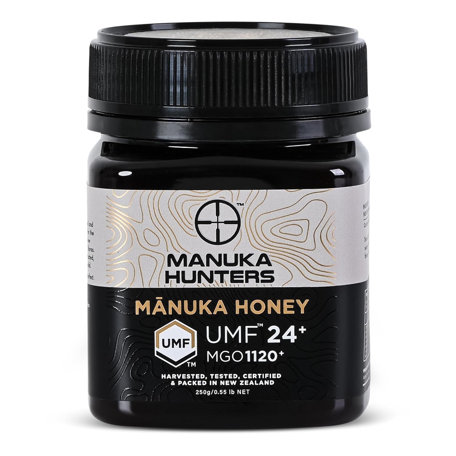 Manuka Honey UMF 20+ (MGO 830+) | 100% Pure Raw UMF Certified New Zealand Mānuka Honey | Premium Medical Grade | Manuka Hunters 250g