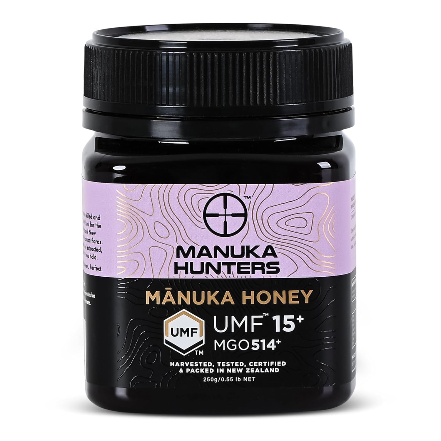 Manuka Honey UMF 20+ (MGO 830+) | 100% Pure Raw UMF Certified New Zealand Mānuka Honey | Premium Medical Grade | Manuka Hunters 250g
