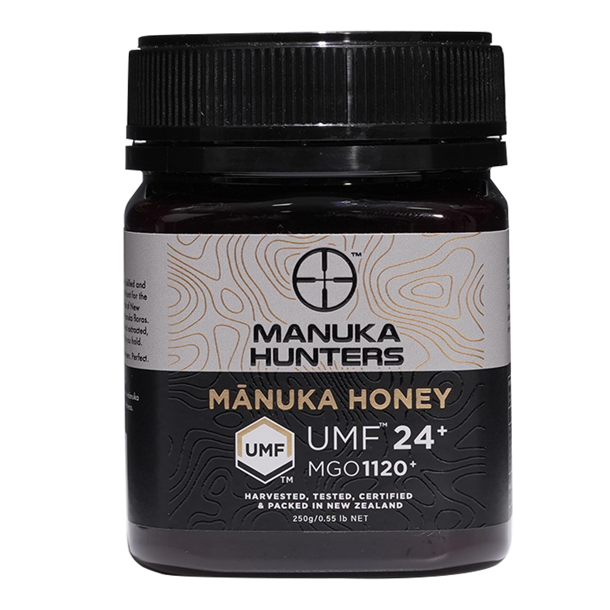 Manuka Honey UMF 20+ (MGO 830+) | 100% Pure Raw UMF Certified New Zealand Mānuka Honey | Premium Medical Grade | Manuka Hunters 250g