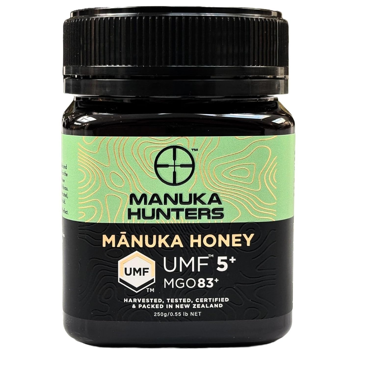 Manuka Honey UMF 20+ (MGO 830+) | 100% Pure Raw UMF Certified New Zealand Mānuka Honey | Premium Medical Grade | Manuka Hunters 250g