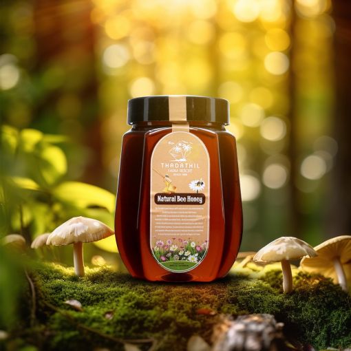 Natural Bee Honey 500gm – 100% Pure, Organic, Sugar-Free & MQA Certified